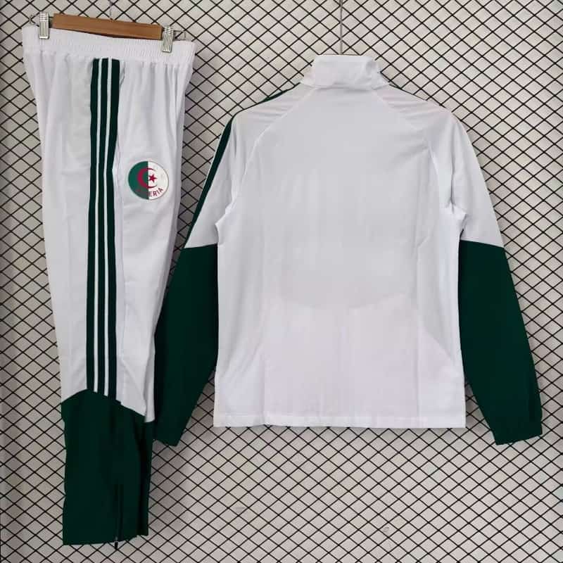 AAA(Thailand) Algeria 2026 White Soccer Tracksuit 02