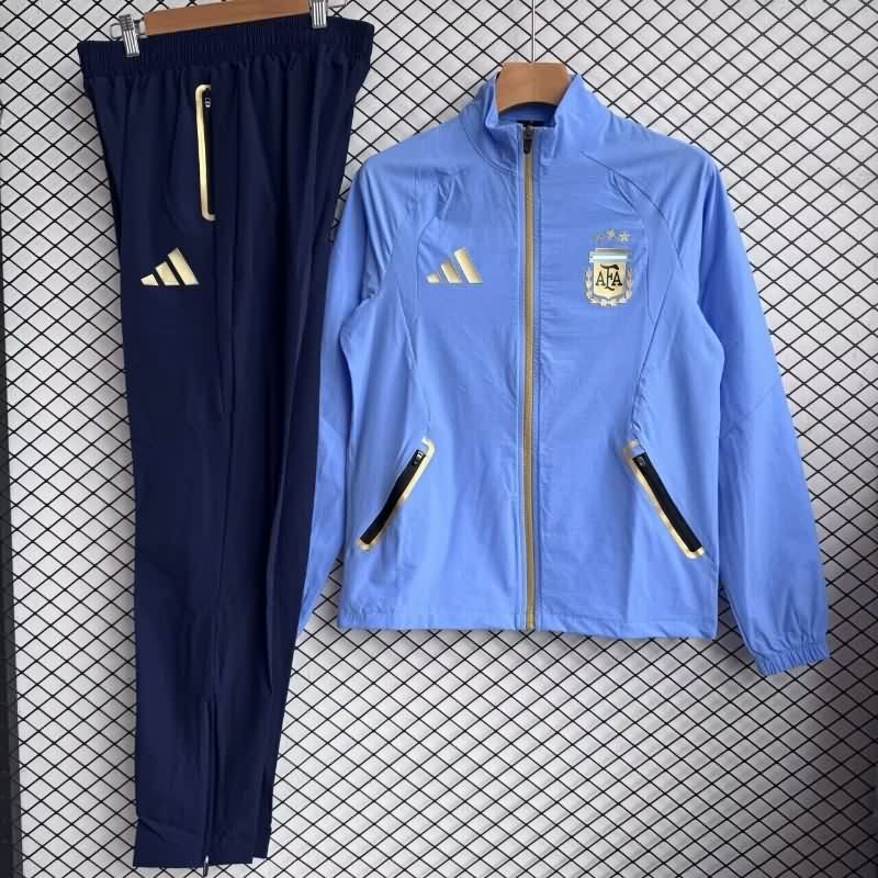 AAA(Thailand) Argentina 2026 Blue Soccer Tracksuit