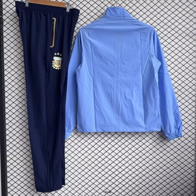 AAA(Thailand) Argentina 2026 Blue Soccer Tracksuit