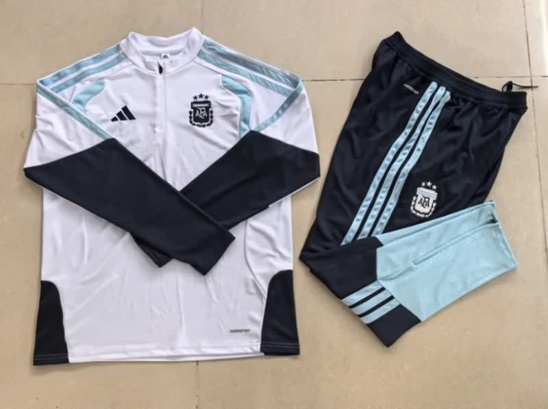 AAA(Thailand) Argentina 2026 White Soccer Tracksuit