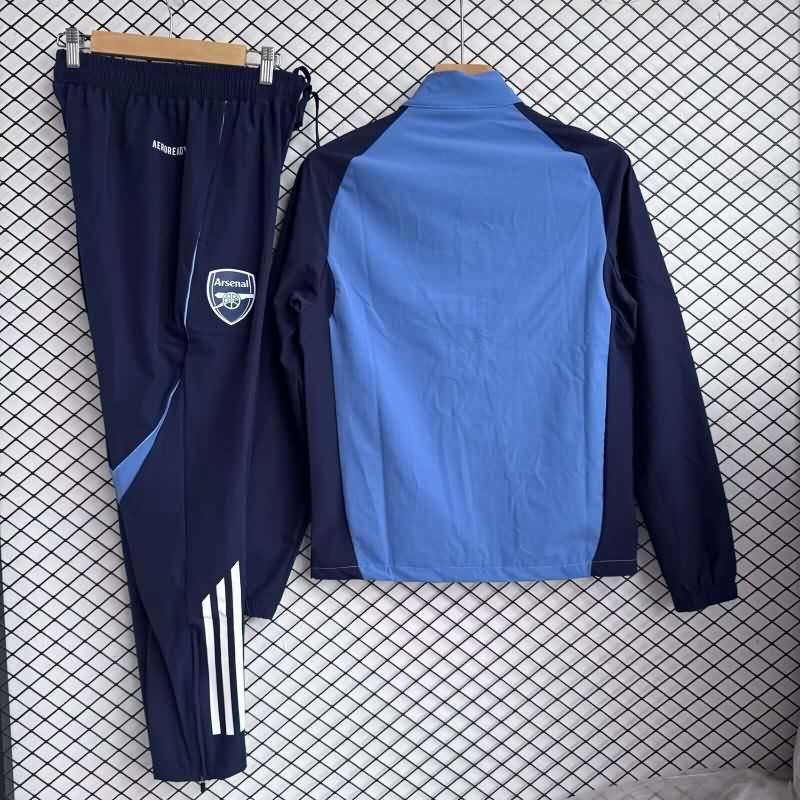 AAA(Thailand) Arsenal 25/26 Blue Soccer Tracksuit 04