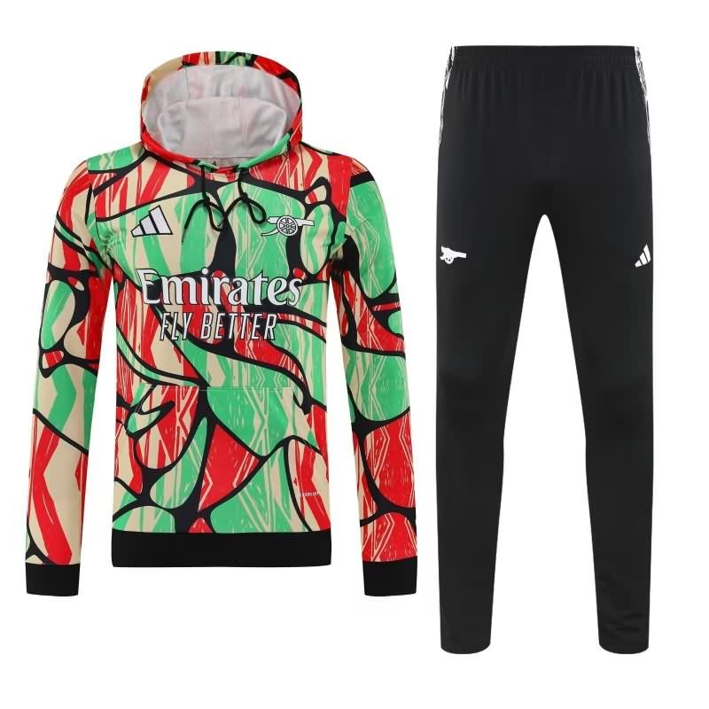 AAA(Thailand) Arsenal 25/26 Green Soccer Tracksuit