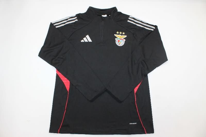 AAA(Thailand) Benfica 25/26 Black Soccer Tracksuit