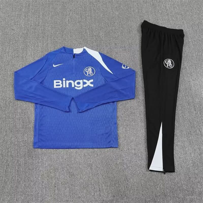 AAA(Thailand) Chelsea 25/26 Blue Soccer Tracksuit