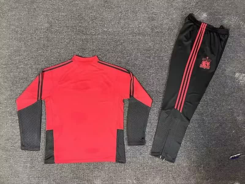 AAA(Thailand) Colo Colo 2026 Red Soccer Tracksuit 02