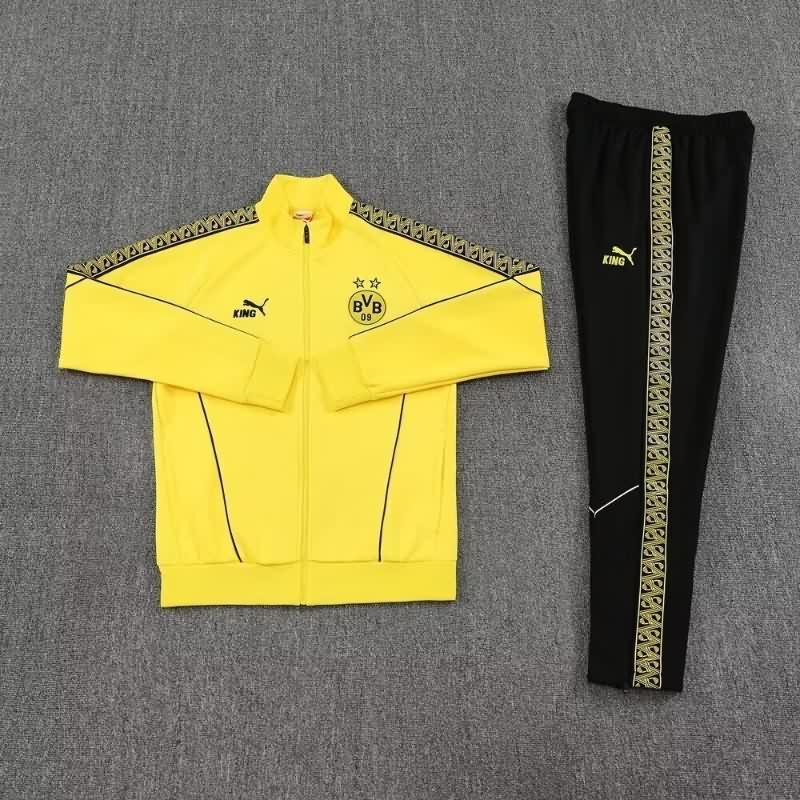 AAA(Thailand) Dortmund 25/26 Yellow Soccer Tracksuit