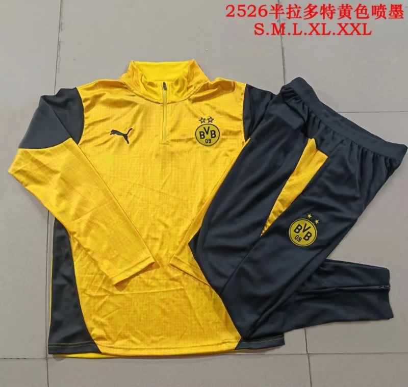 AAA(Thailand) Dortmund 25/26 Yellow Soccer Tracksuit 02 AAA(Thailand) Dortmund 25/26 Yellow Soccer Tracksuit 02