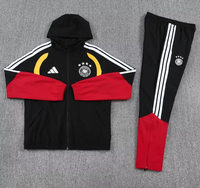 AAA(Thailand) Germany 2026 Black Soccer Tracksuit 02