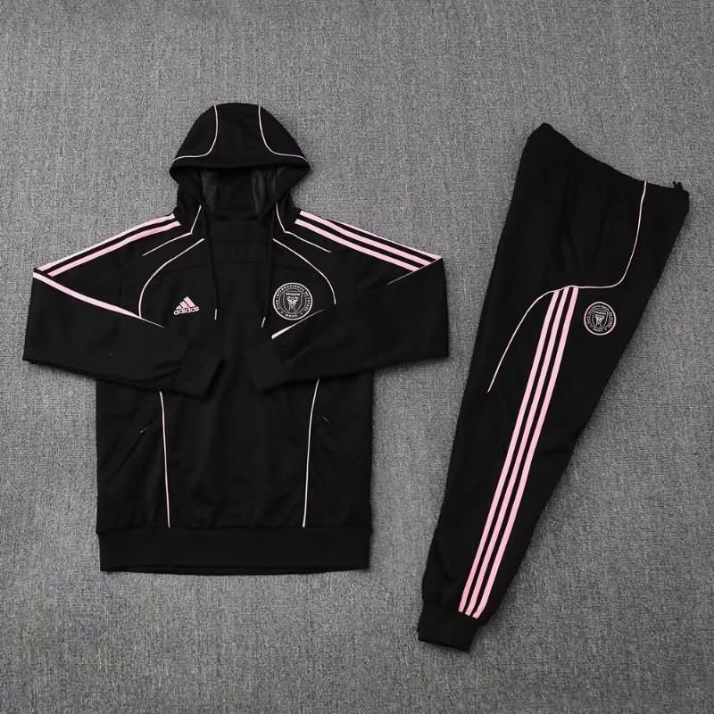 AAA(Thailand) Inter Miami 2025 Black Soccer Tracksuit 03