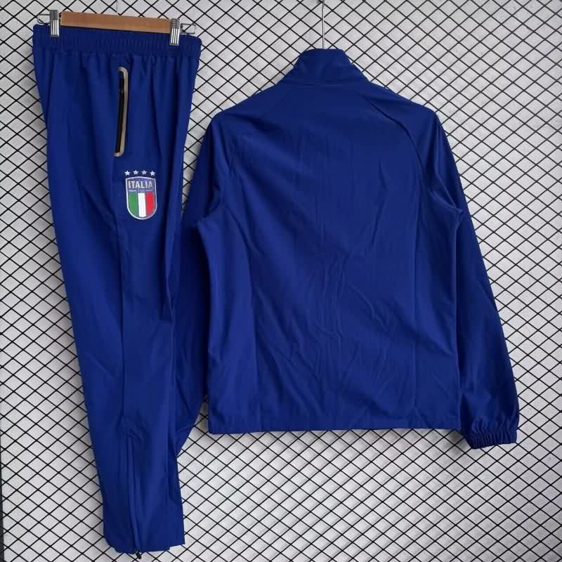 AAA(Thailand) Italy 2026 Dark Blue Soccer Tracksuit