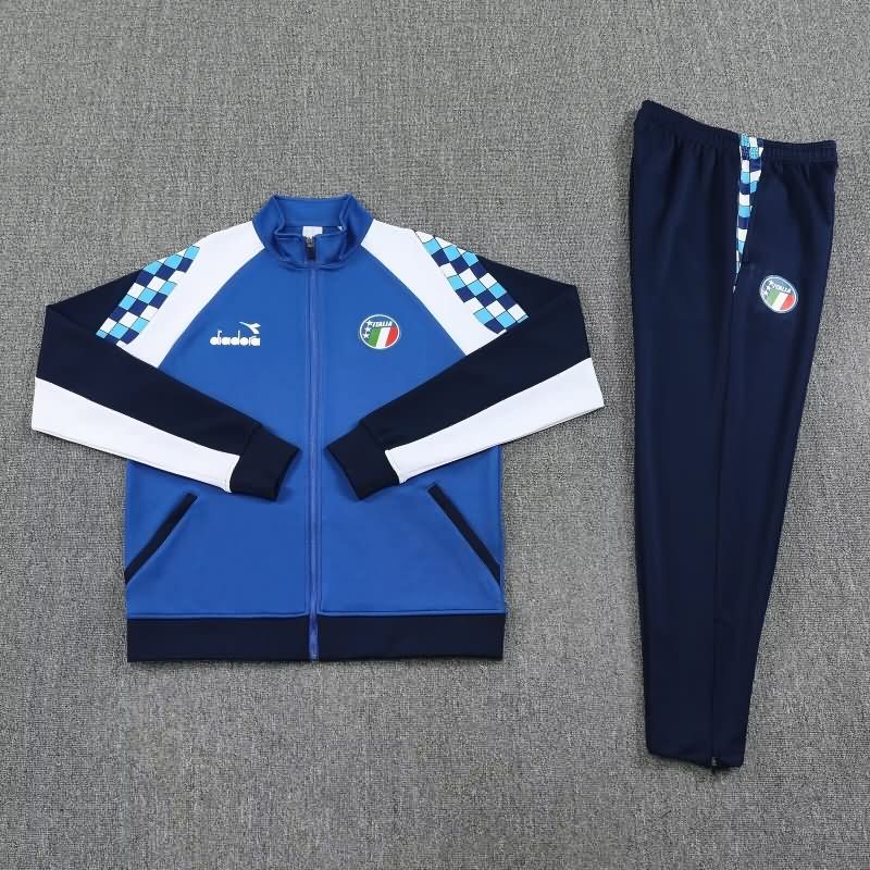 AAA(Thailand) Italy 2025 Blue Soccer Tracksuit