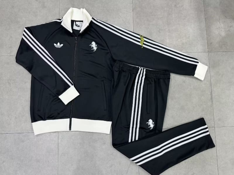 AAA(Thailand) Juventus 25/26 Black Soccer Tracksuit 05 AAA(Thailand) Juventus 25/26 Black Soccer Tracksuit 05