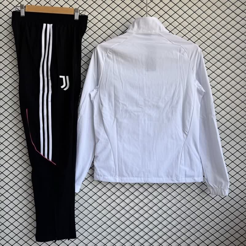 AAA(Thailand) Juventus 25/26 White Soccer Tracksuit 05