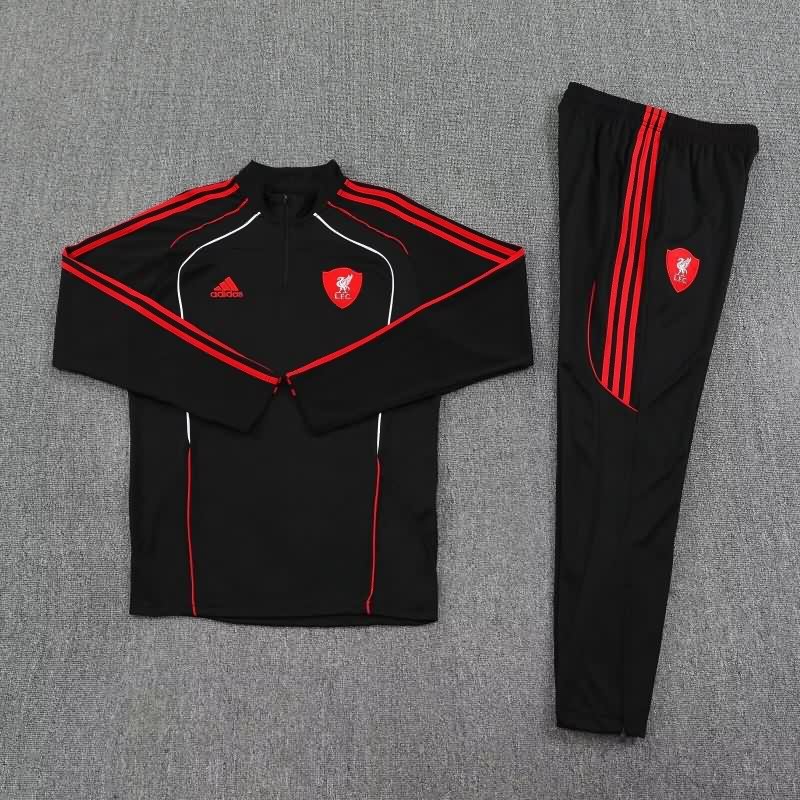 AAA(Thailand) Liverpool 25/26 Black Soccer Tracksuit 02 AAA(Thailand) Liverpool 25/26 Black Soccer Tracksuit 02