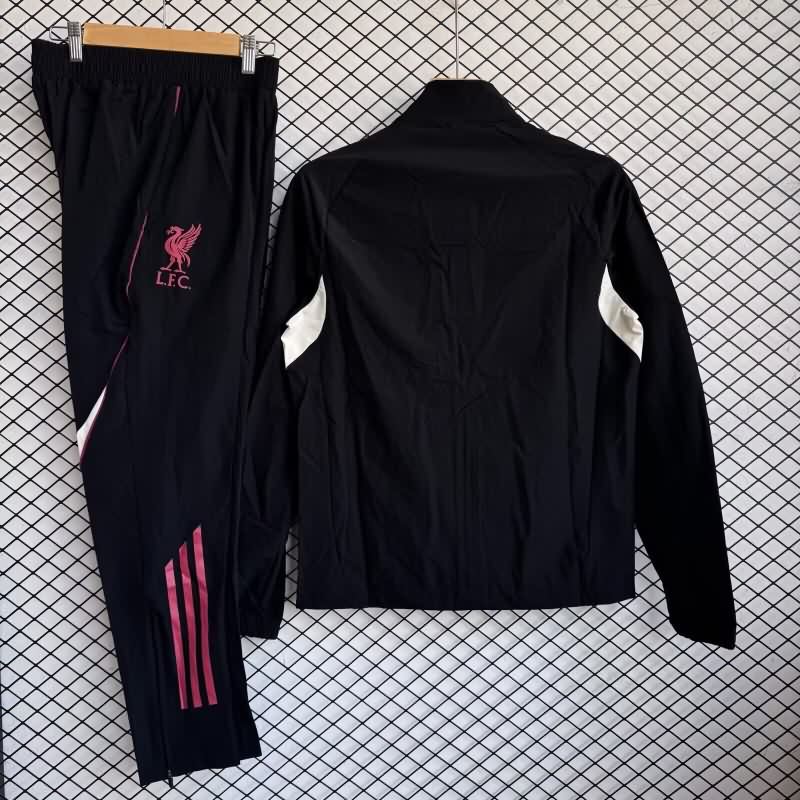 AAA(Thailand) Liverpool 25/26 Black Soccer Tracksuit 03