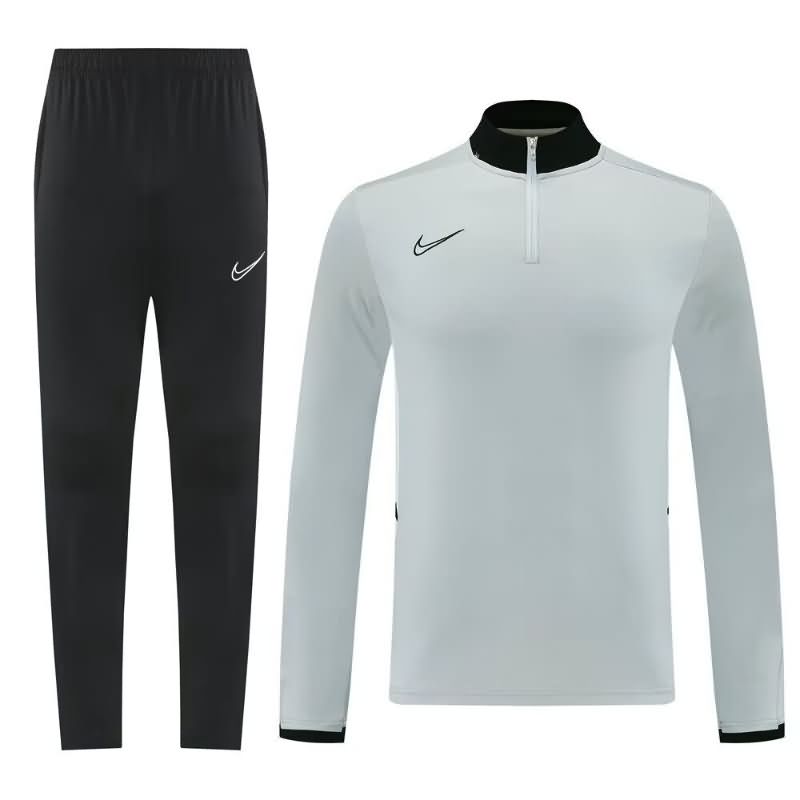 AAA(Thailand) Nike 2025 White Soccer Tracksuit 02
