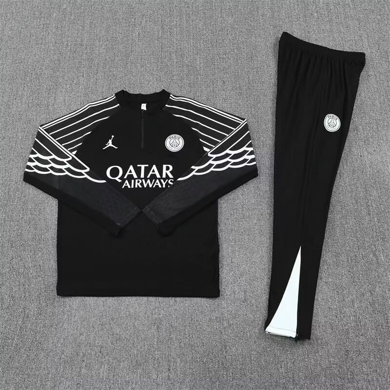 AAA(Thailand) Paris St Germain 25/26 Black Soccer Tracksuit