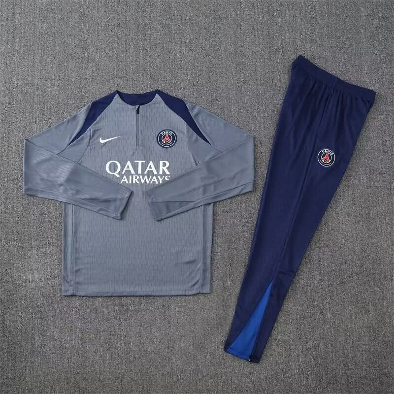 AAA(Thailand) Paris St Germain 25/26 Grey Soccer Tracksuit