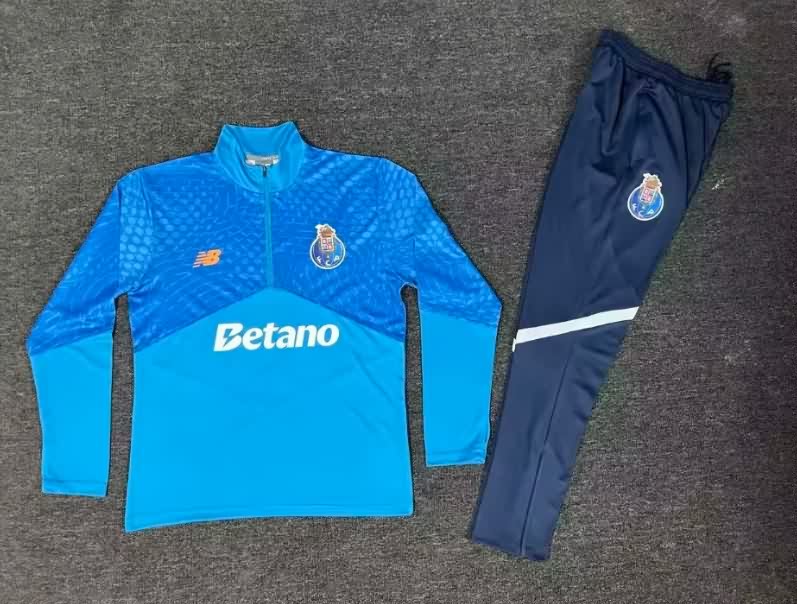 AAA(Thailand) Porto 25/26 Blue Soccer Tracksuit