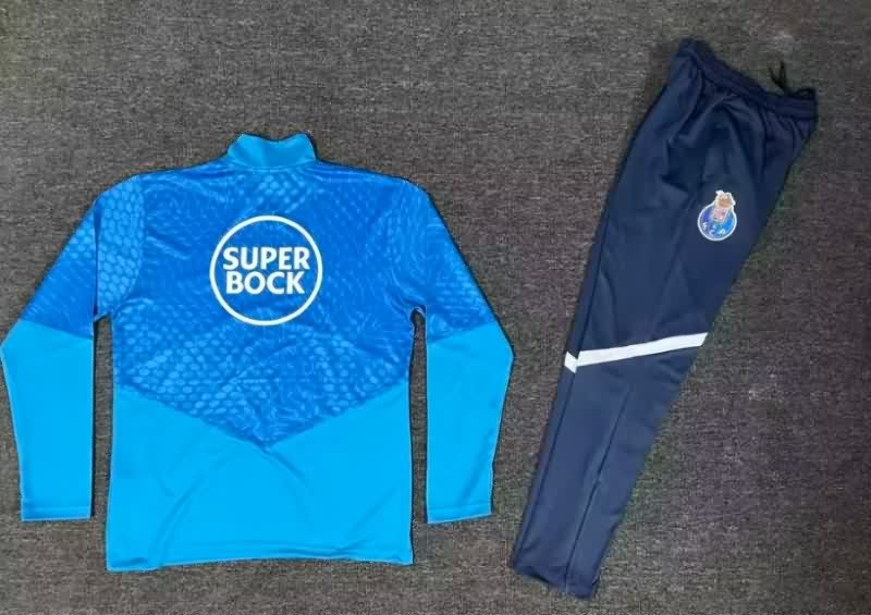 AAA(Thailand) Porto 25/26 Blue Soccer Tracksuit