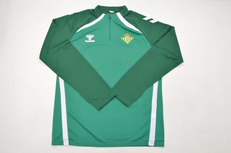 AAA(Thailand) Real Betis 25/26 Green Soccer Tracksuit