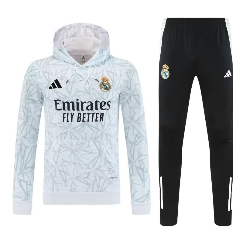 AAA(Thailand) Real Madrid 25/26 White Soccer Tracksuit 10 AAA(Thailand) Real Madrid 25/26 White Soccer Tracksuit 10