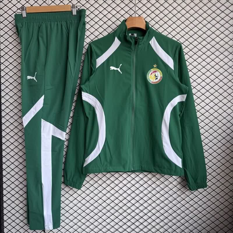 AAA(Thailand) Senegal 2026 Green Soccer Tracksuit 02 AAA(Thailand) Senegal 2026 Green Soccer Tracksuit 02