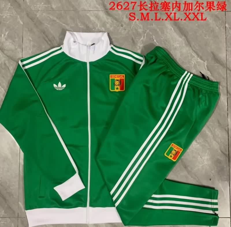 AAA(Thailand) Senegal 2026 Green Soccer Tracksuit 03