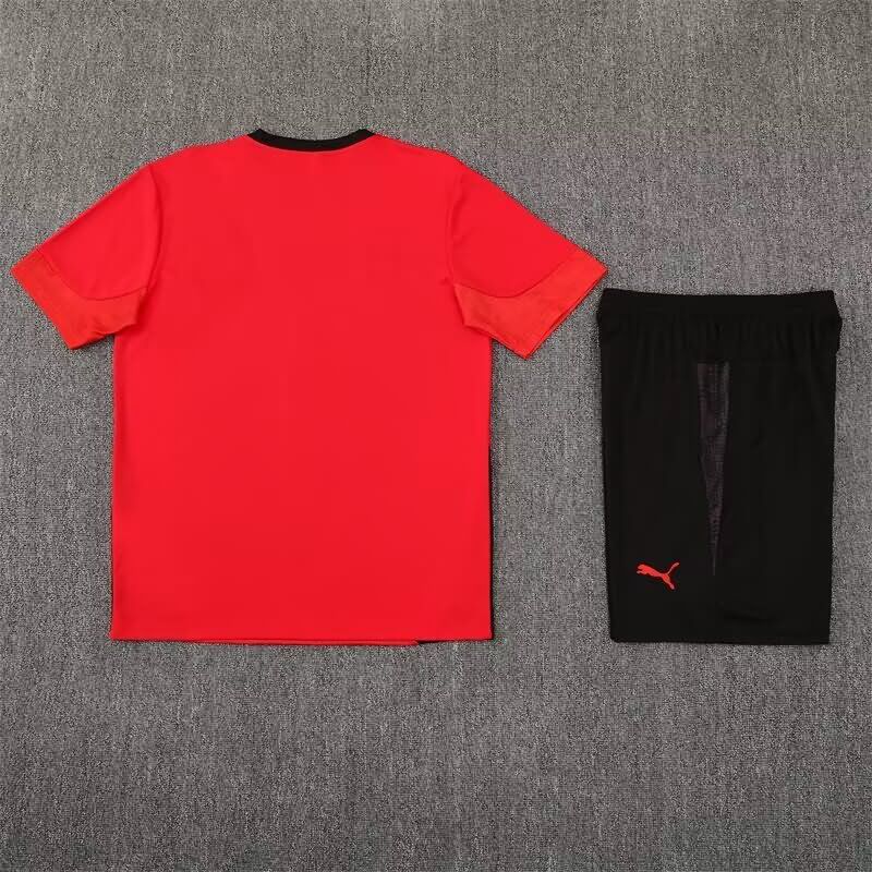 AAA(Thailand) AC Milan 25/26 Red Soccer Training Sets 02