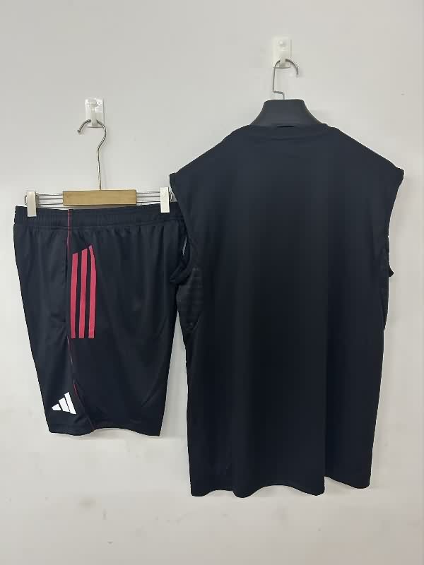 AAA(Thailand) Ajax 25/26 Black Soccer Training Sets 02