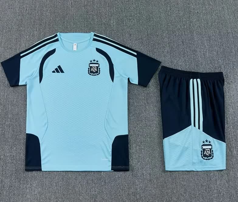 AAA(Thailand) Argentina 2026 Light Blue Soccer Training Sets