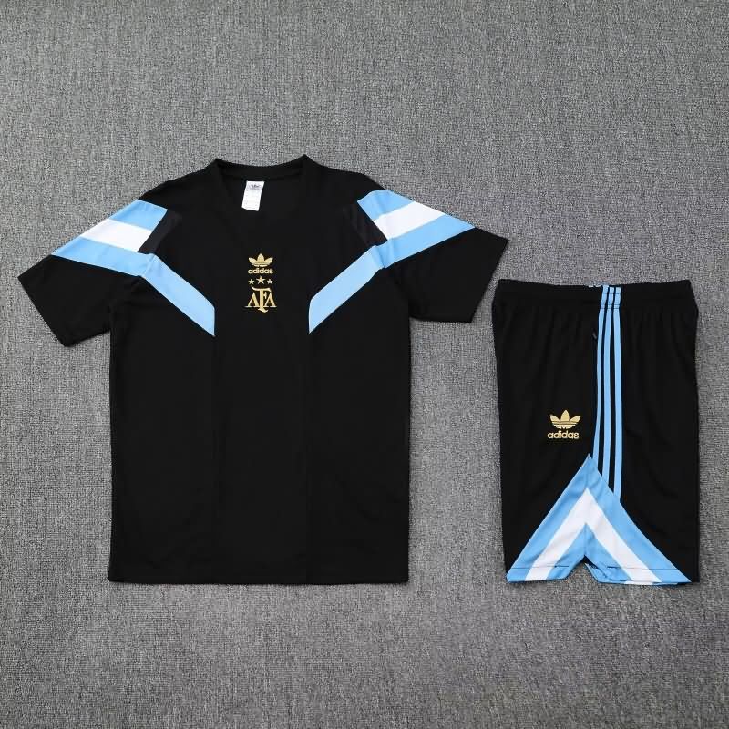 AAA(Thailand) Argentina 2025 Black Soccer Training Sets
