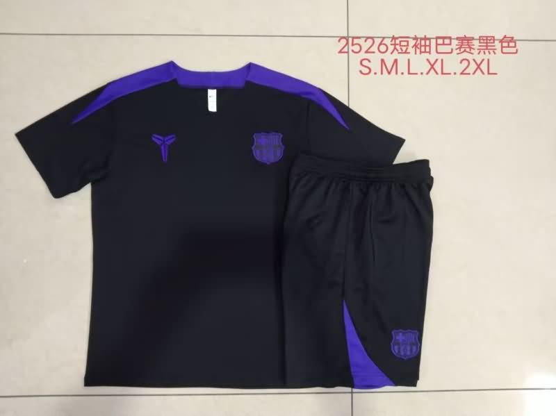 AAA(Thailand) Barcelona 25/26 Black Soccer Training Sets 02