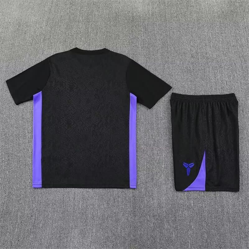 AAA(Thailand) Barcelona 25/26 Black Soccer Training Sets 03