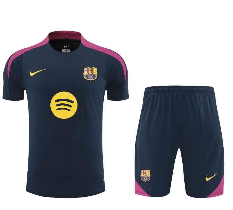 AAA(Thailand) Barcelona 25/26 Dark Blue Soccer Training Sets
