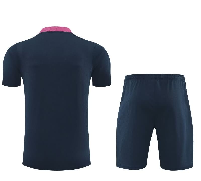 AAA(Thailand) Barcelona 25/26 Dark Blue Soccer Training Sets