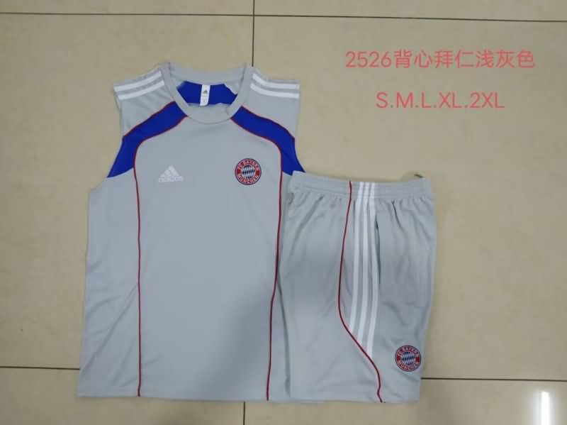 AAA(Thailand) Bayern Munich 25/26 Grey Soccer Training Sets