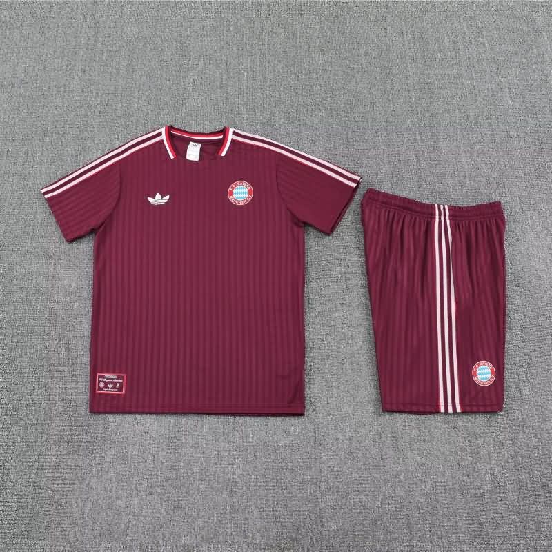AAA(Thailand) Bayern Munich 25/26 Red Soccer Training Sets