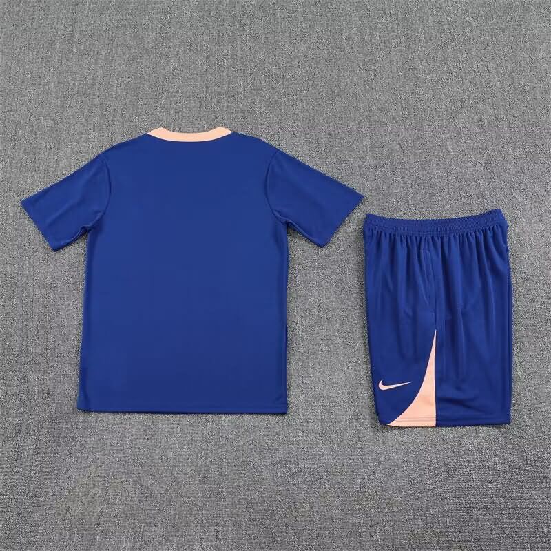 AAA(Thailand) France 2025 Dark Blue Soccer Training Sets