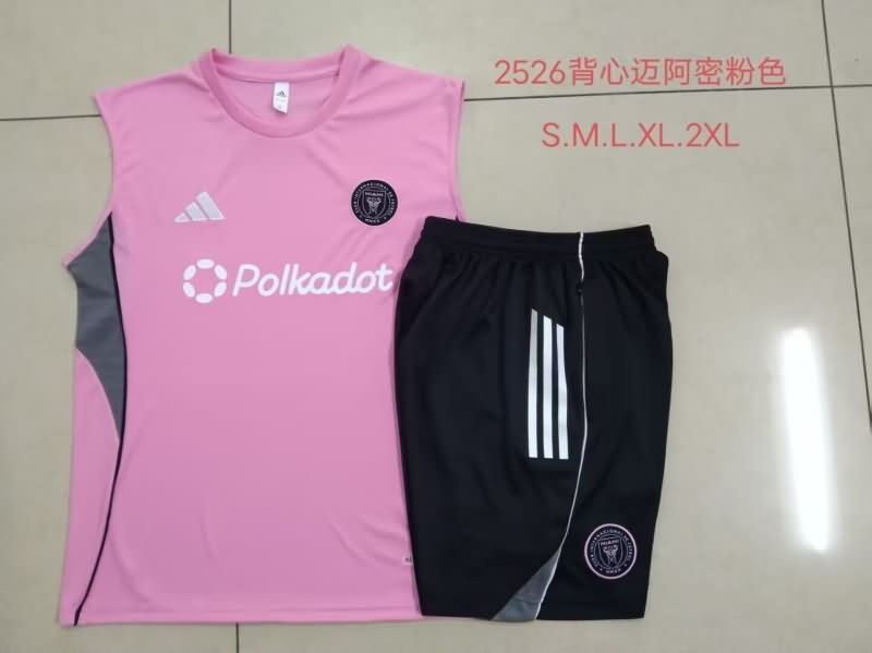 AAA(Thailand) Inter Miami 2025 Pink Soccer Training Sets