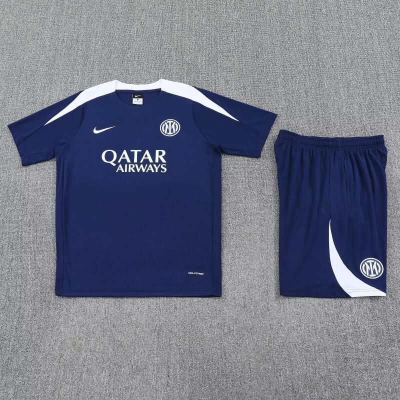 AAA(Thailand) Inter Milan 25/26 Dark Blue Soccer Training Sets
