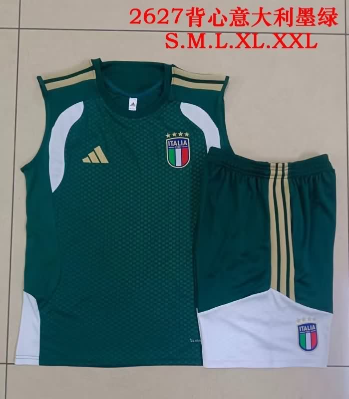 AAA(Thailand) Italy 2026 Green Soccer Training Sets 02