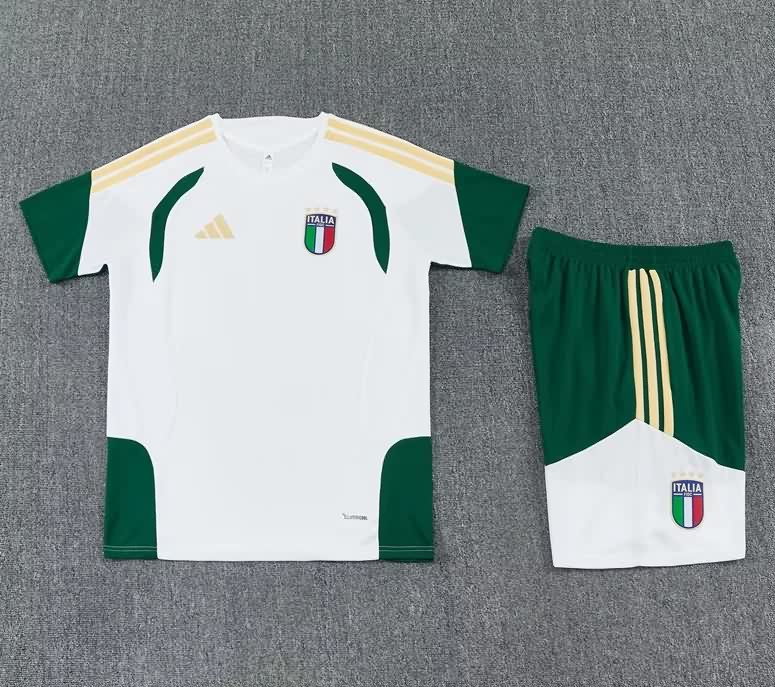 AAA(Thailand) Italy 2026 White Soccer Training Sets