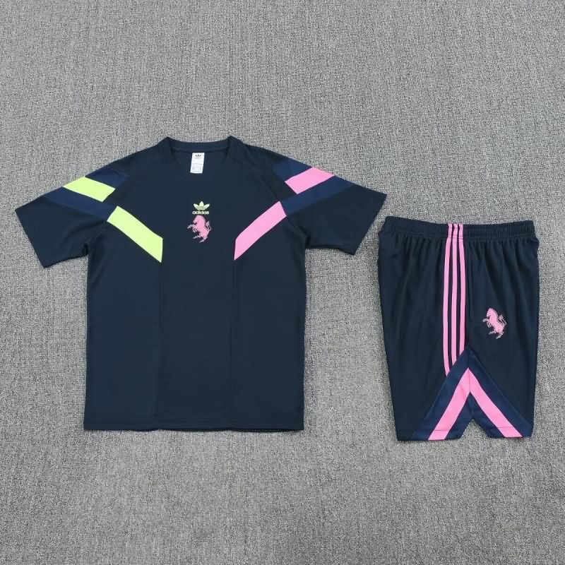 AAA(Thailand) Juventus 25/26 Dark Blue Soccer Training Sets