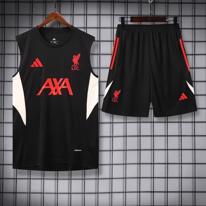 AAA(Thailand) Liverpool 25/26 Black Soccer Training Sets