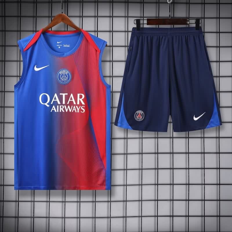 AAA(Thailand) Paris St German 25/26 Blue Soccer Training Sets