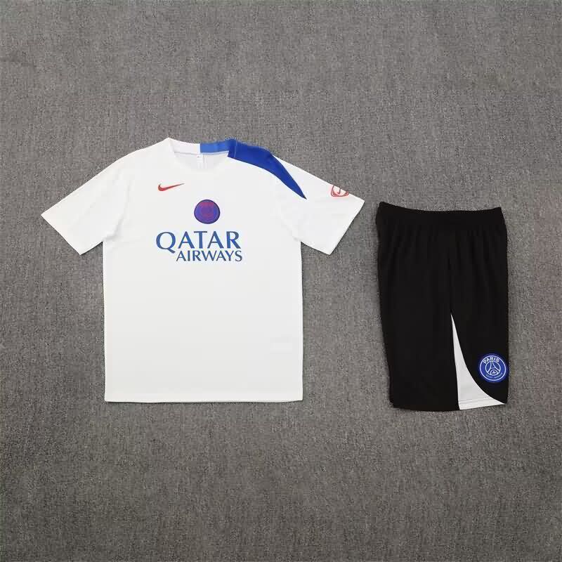 AAA(Thailand) Paris St German 25/26 White Soccer Training Sets