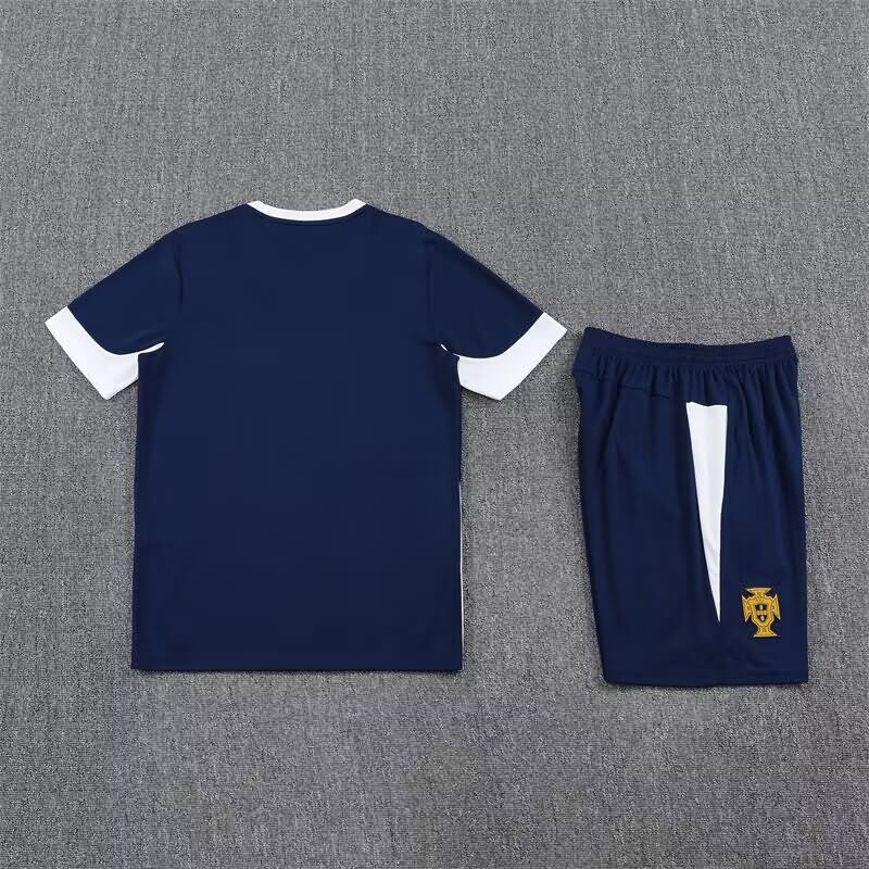 AAA(Thailand) Portugal 2025 Dark Blue Soccer Training Sets