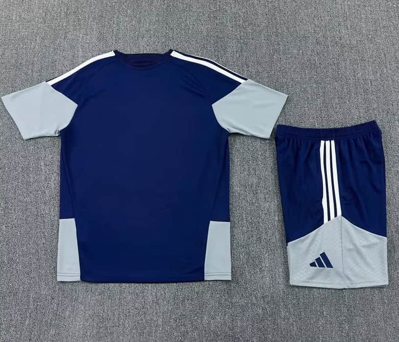 AAA(Thailand) Real Madrid 25/26 Dark Blue Soccer Training Sets 08
