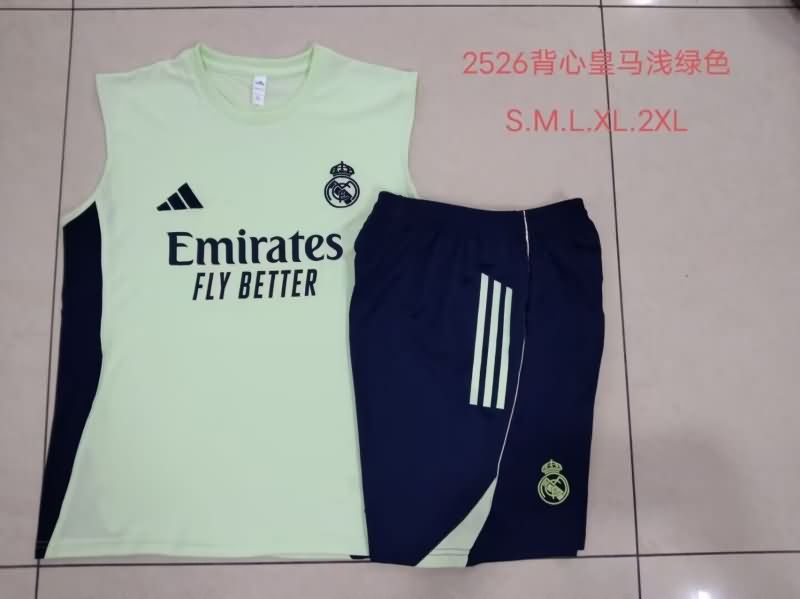 AAA(Thailand) Real Madrid 25/26 Green Soccer Training Sets